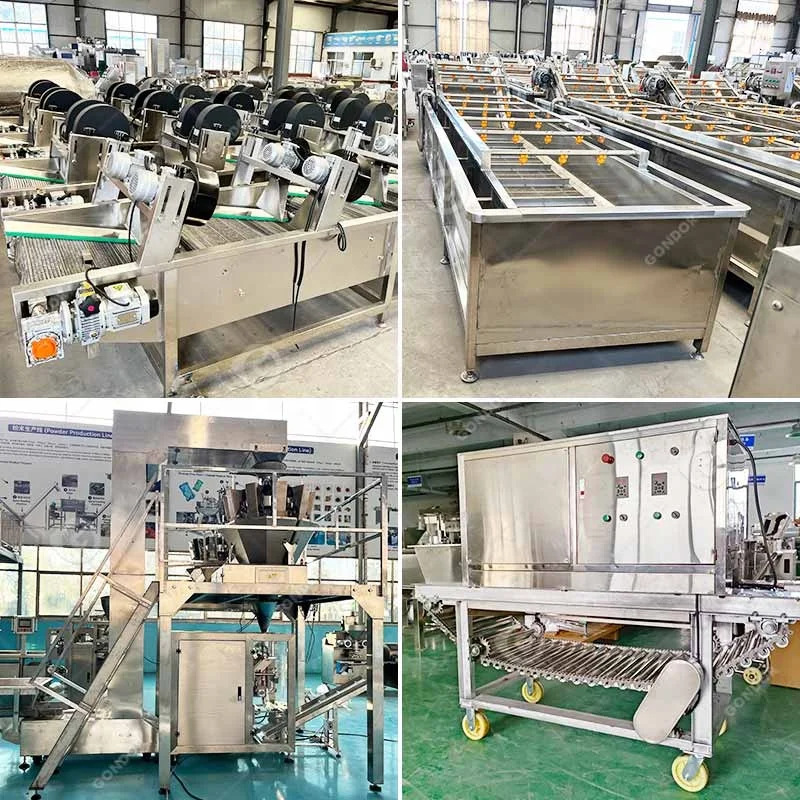 Ginger Industrial Automatic Bulb Break Garlic Make Peeler Separate Peel Machine and Product Line in Egypt