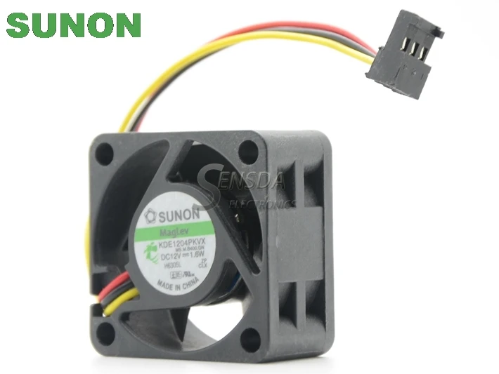 

Original For Sunon KDE1204PKVX 4020 12V 1.6W for 2950 fan switch server inverter cooling fan