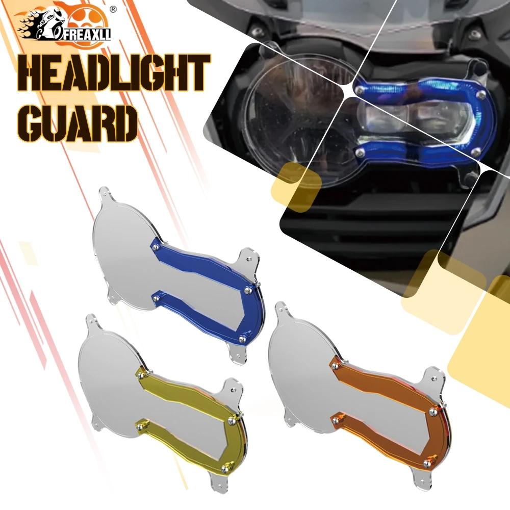 

For BMW R1200GS LC ADVENTURE R1200 R1200GS 1200GS LC ADV 2013-2019 Motorcycle HeadLamp Guard Cover Grille Headlight Protector