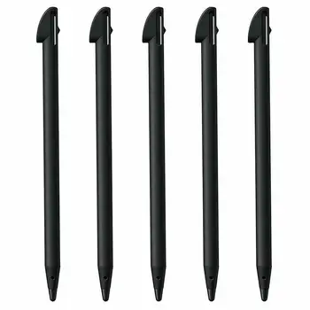 5 יחידות עט מסך פלסטיק שחור עבור Nintendo Wii U Pro אביזרי משחק עבור Nintendo Wii U Gamepad Console רכיב משחקים