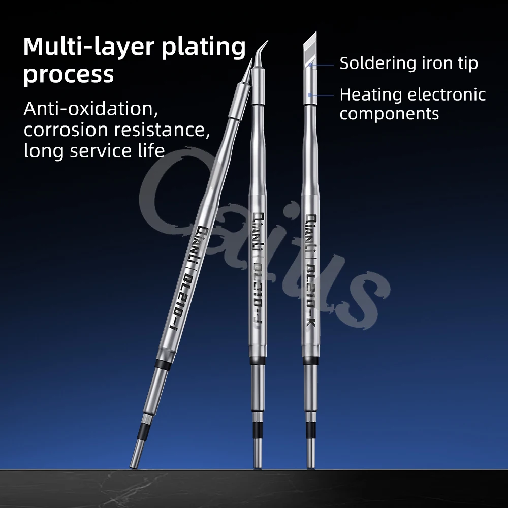 QIANLI QL210 الدقة C210 سلسلة لحام تلميح تسخين سريع وذوبان القصدير لمحطة لحام سلسلة 210 لحام ذوبان