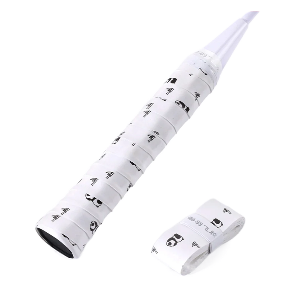 

Sweat Absorption Tennis Badminton Grip Tape Carroon Panda Wear-resistant Quickly Self-adhesive Grip Badminton Racket Grips Wrap
