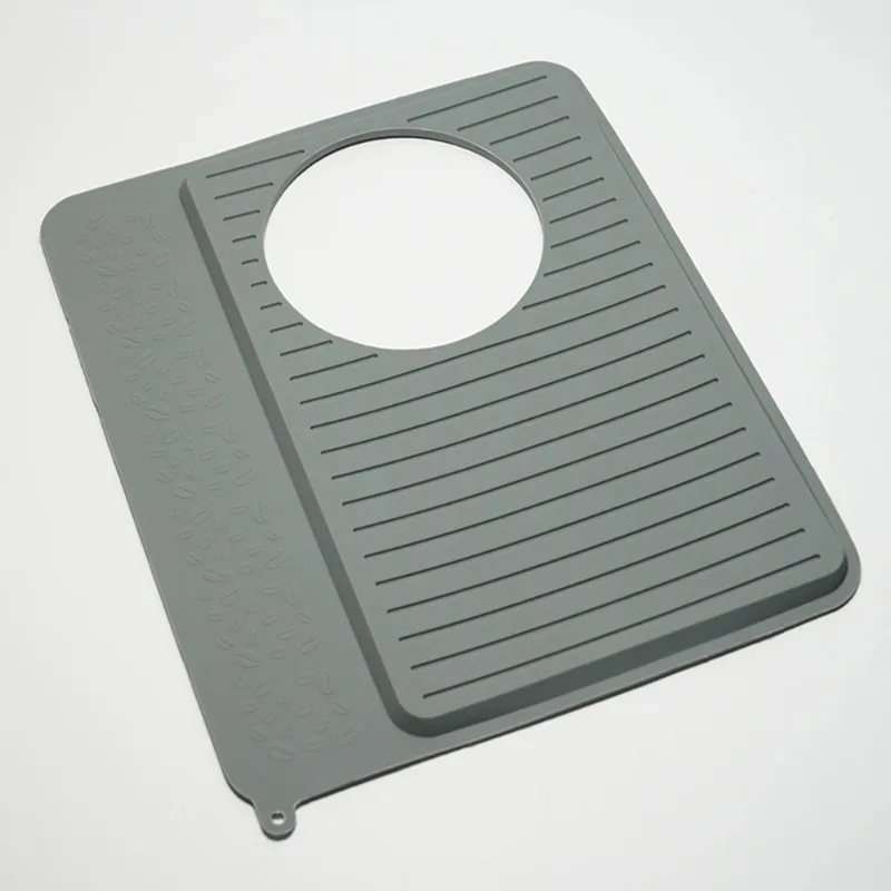 

Silicone anti slip top cover pad, waterproof and heat-resistant coffee accessory, easy to clean, available in two colors