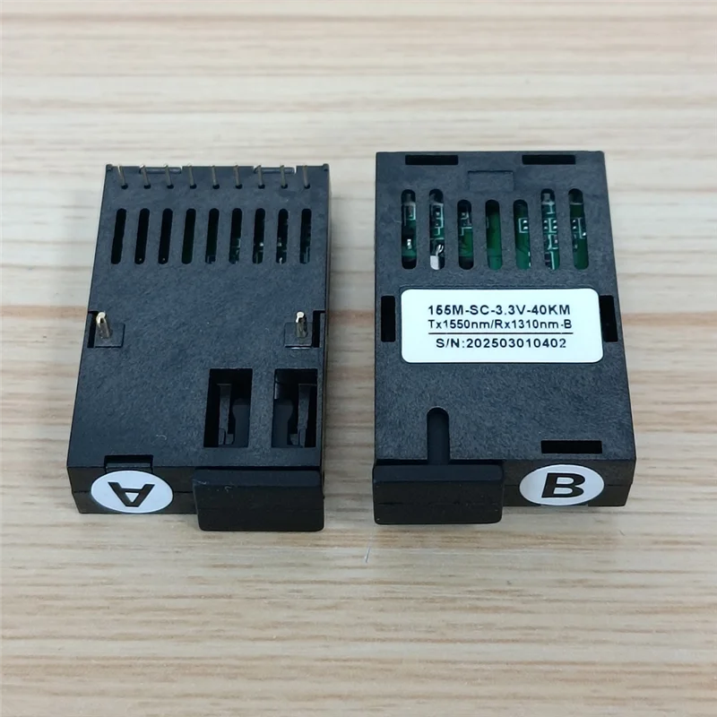1X9 Transceiver 155Mb/S SC Singlemode Simplex Module Optic Transceiver Module Fiber 1310/1550Nm 40Km Transceiver