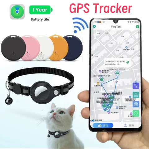 미니 패션 스마트 개 애완 동물 블루투스 5.3 GPS 트래커 분실 방지 경보 태그 무선 어린이 가방 지갑 키 파인더 로케이터 2025 신규