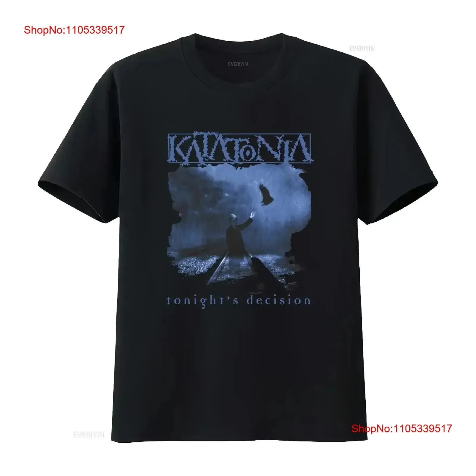 Katatonia 'Tonight's Decision T Shirt All Size S 3XL 1P93 vintage Washed Stretched streetwear Stylish Breathable vintage