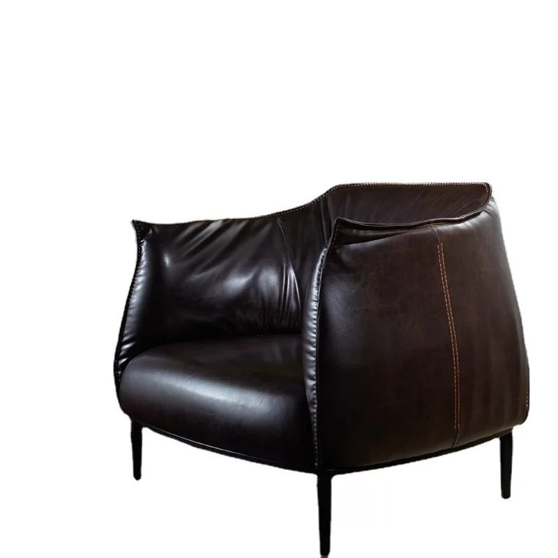 

Light luxury sofa chair negotiation reception lounge chair creative hotel lobby