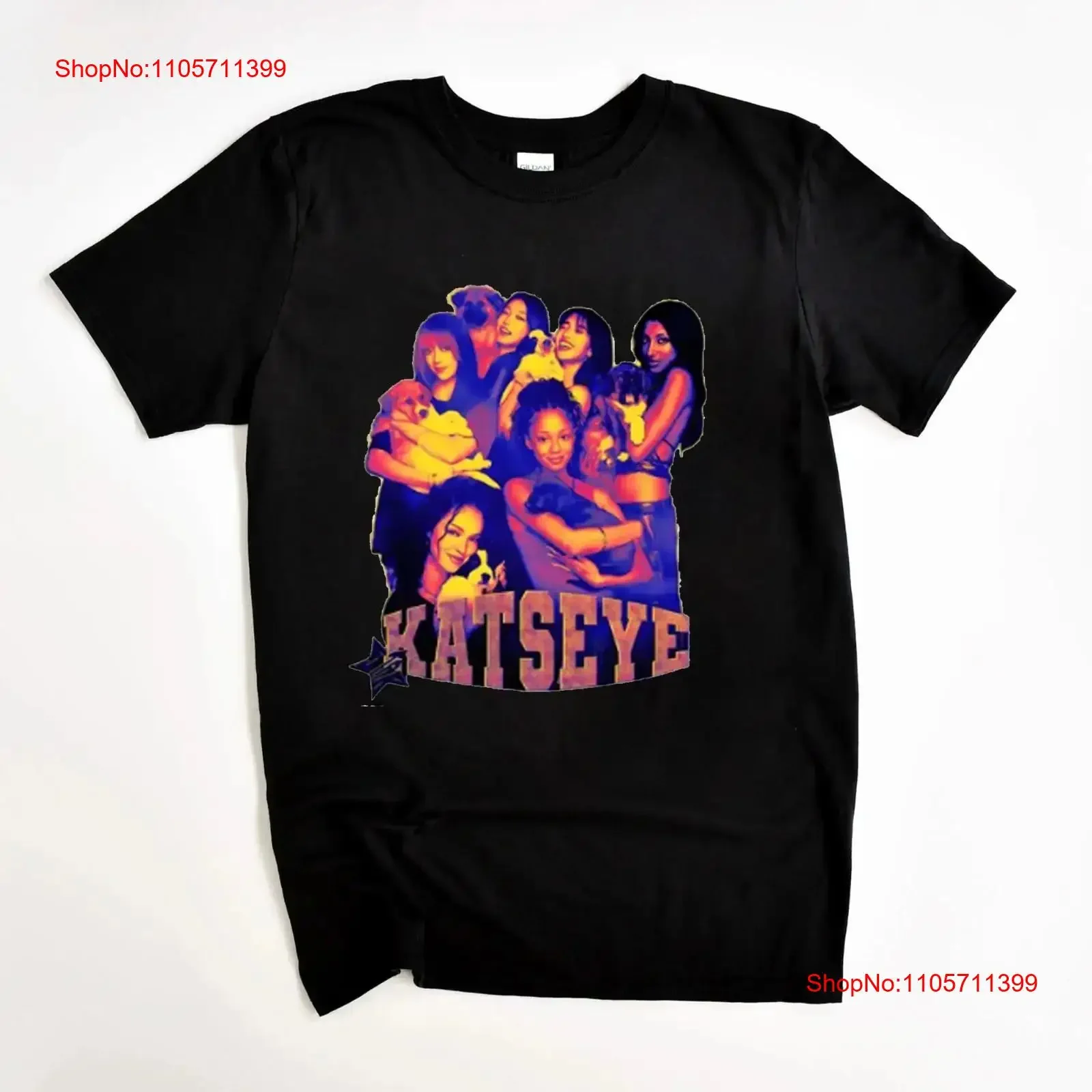 Katseye Kpop Tour T Shirt Gnarly Fan SweaT long or short sleeves vintage Washed Top For Everyday Wear graphic fashion Soft