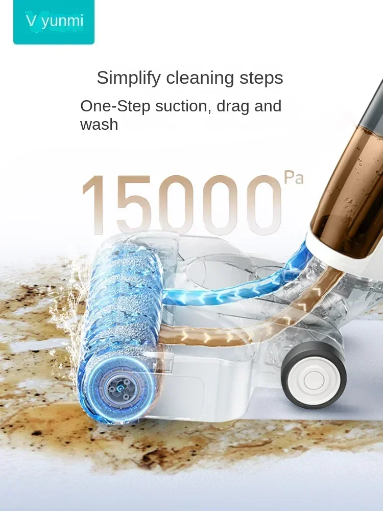 Original    viomi Floor washer Smart 2 Dual Welt wirelessly vacuum, scrub, sweep, air dry integrated long range household applia
