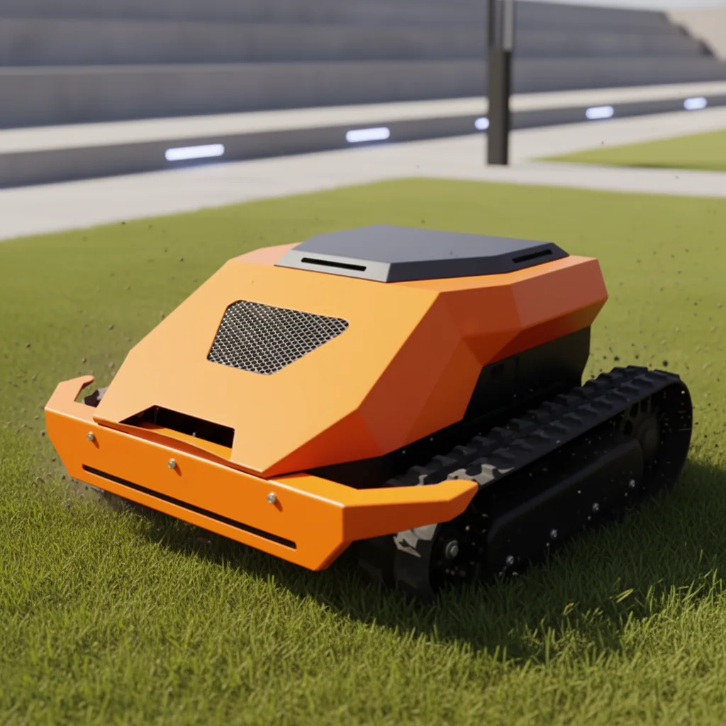 

Customize Durable Crawler Type Remote Mower 90cm for Garden & Field