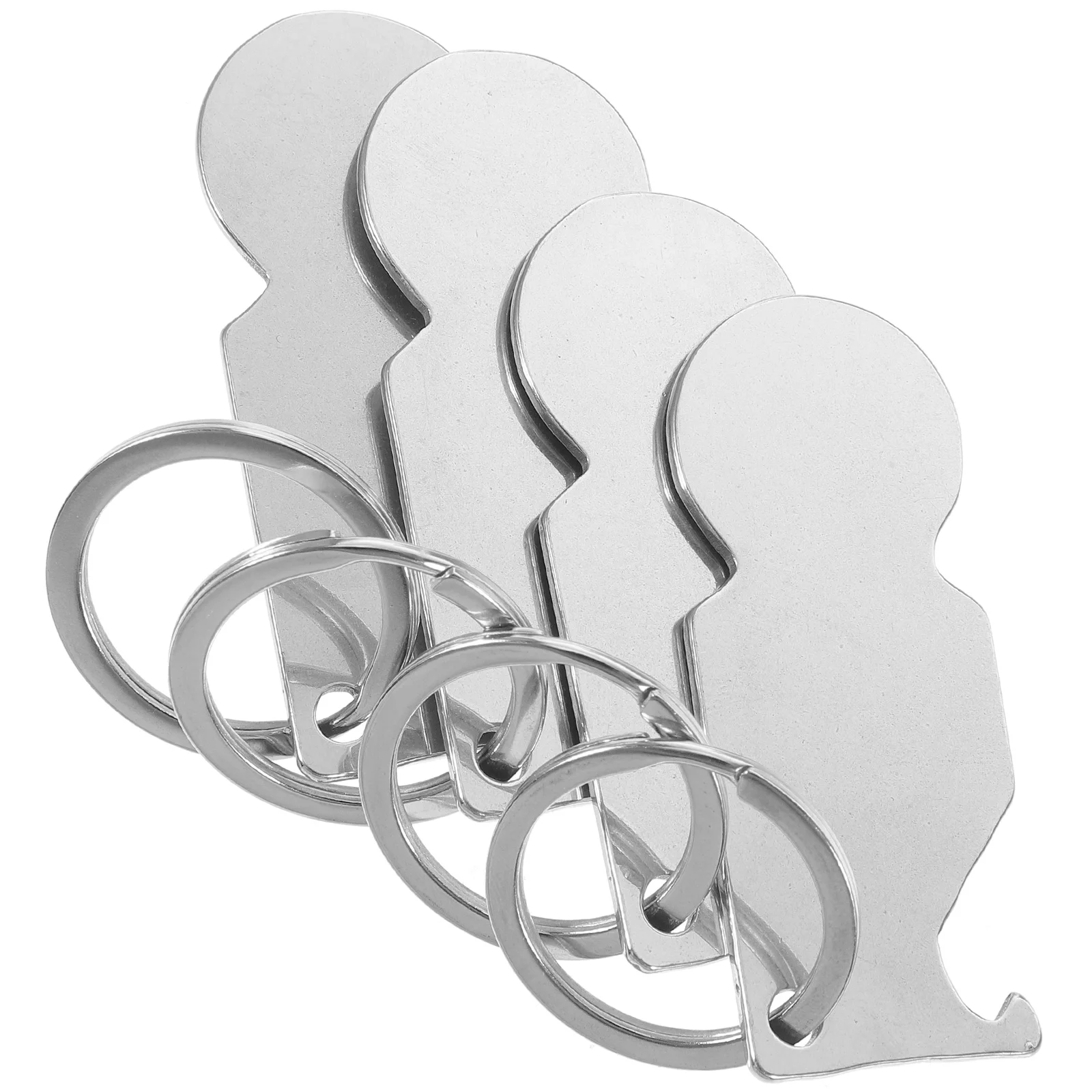 4 Pcs Cart Token Shopping Trolley Model Railway Baseboard Alignment Dowels Trolly Mini