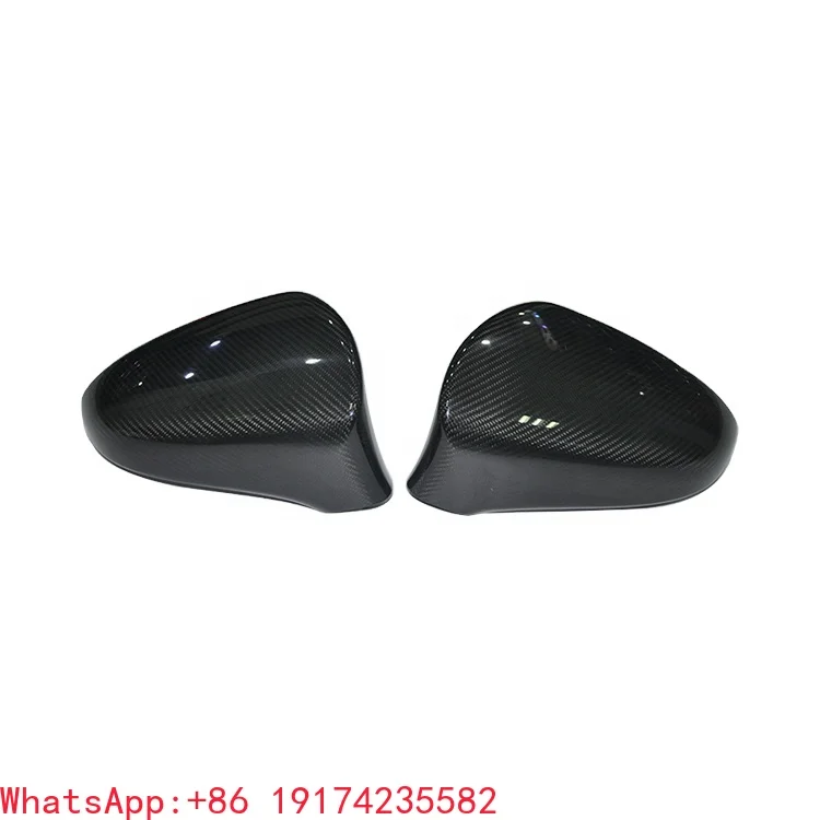 

For Lexus IS GS ES Real Dry Carbon Fiber Side Mirror Cover RHD Only