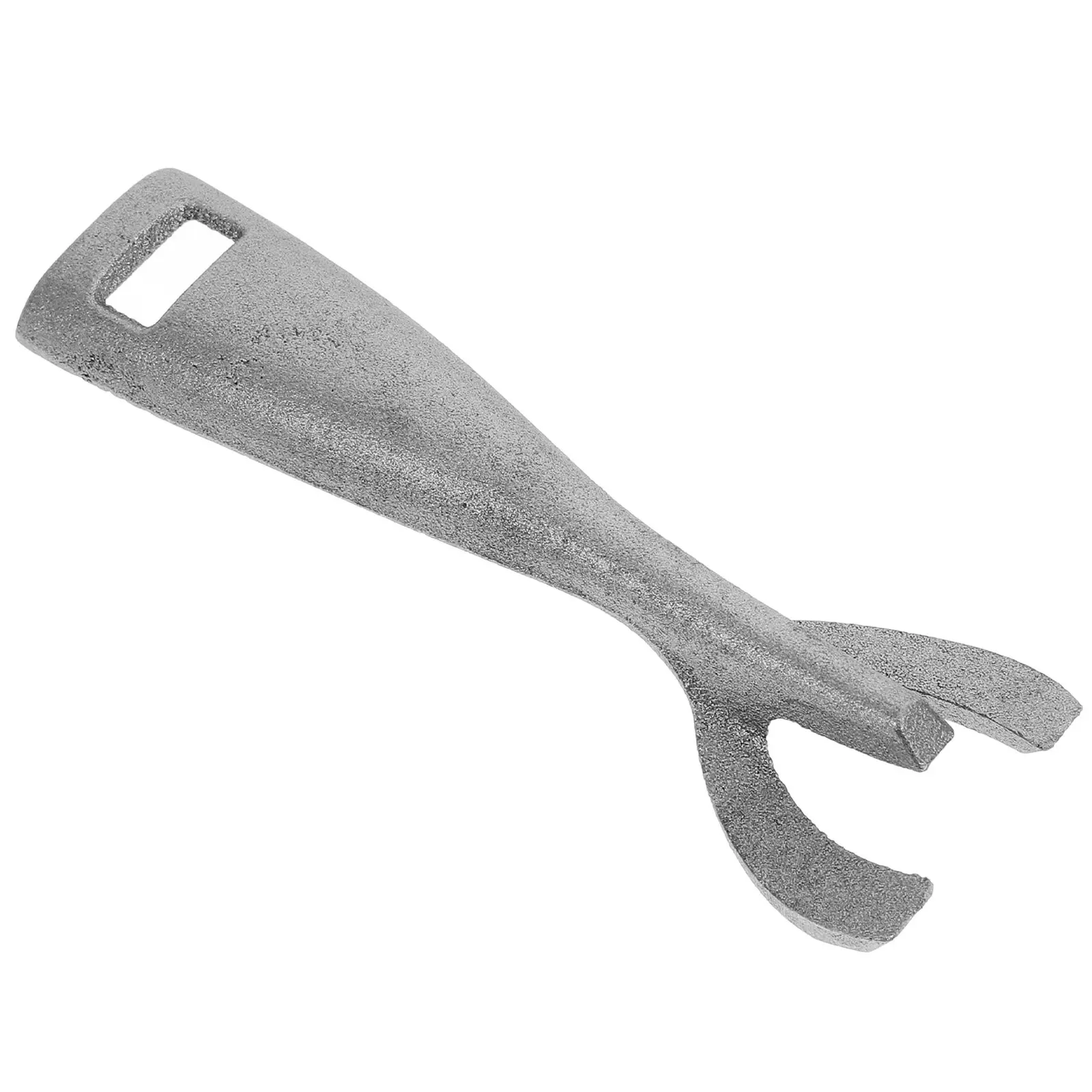 Pinza de hierro fundido para carne, pinza para platos calientes, pinza para sartén de fajitas, pinza para barbacoa, utensilio de cocina, herramientas para pizza, pinza para bandeja de pizza