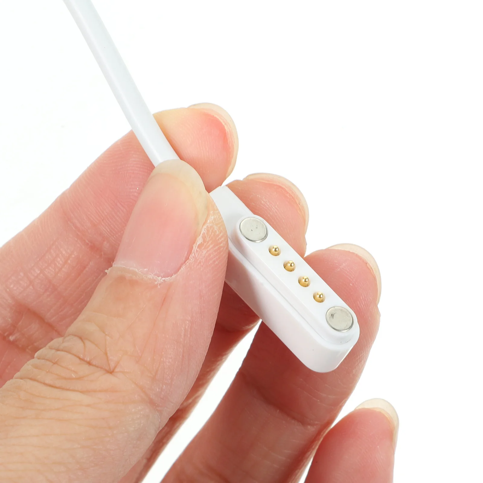 

4-контактные умные часы USB для часов, прочный АБС-материал, медь, компактная портативная замена для умных часов, магнитная зарядка