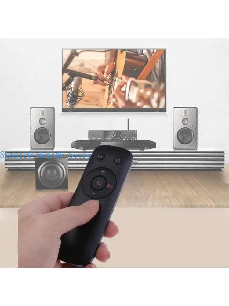 5ASD Sistema sonido Remoto Controlador para Klipschreference R-20B Barra sonido Reemplazo control remoto