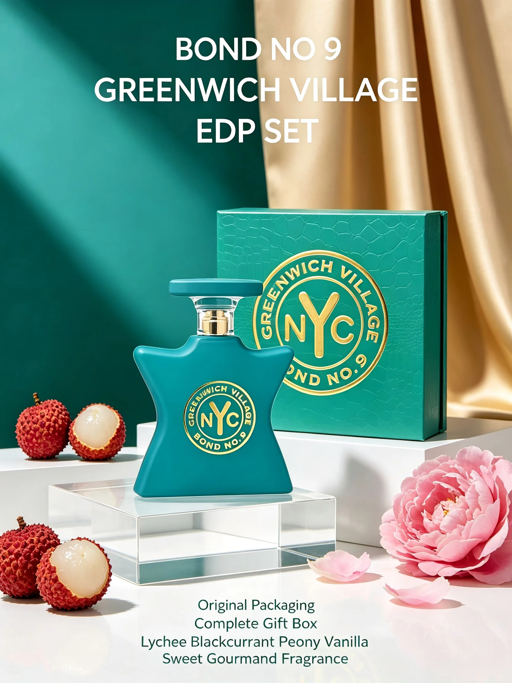 Bond No. 9 Greenwich Village Eau de Parfum ( 100ml/3.40fl oz ) – Unisex Luxury Niche Fragrance