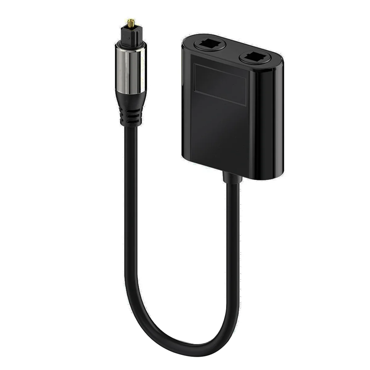 ممتاز! محول كابل الألياف الضوئية 2 في 1 Toslink لمضخم صوت HDTV DVD الرقمي للتلفزيون، منفذ ألوان زاهية