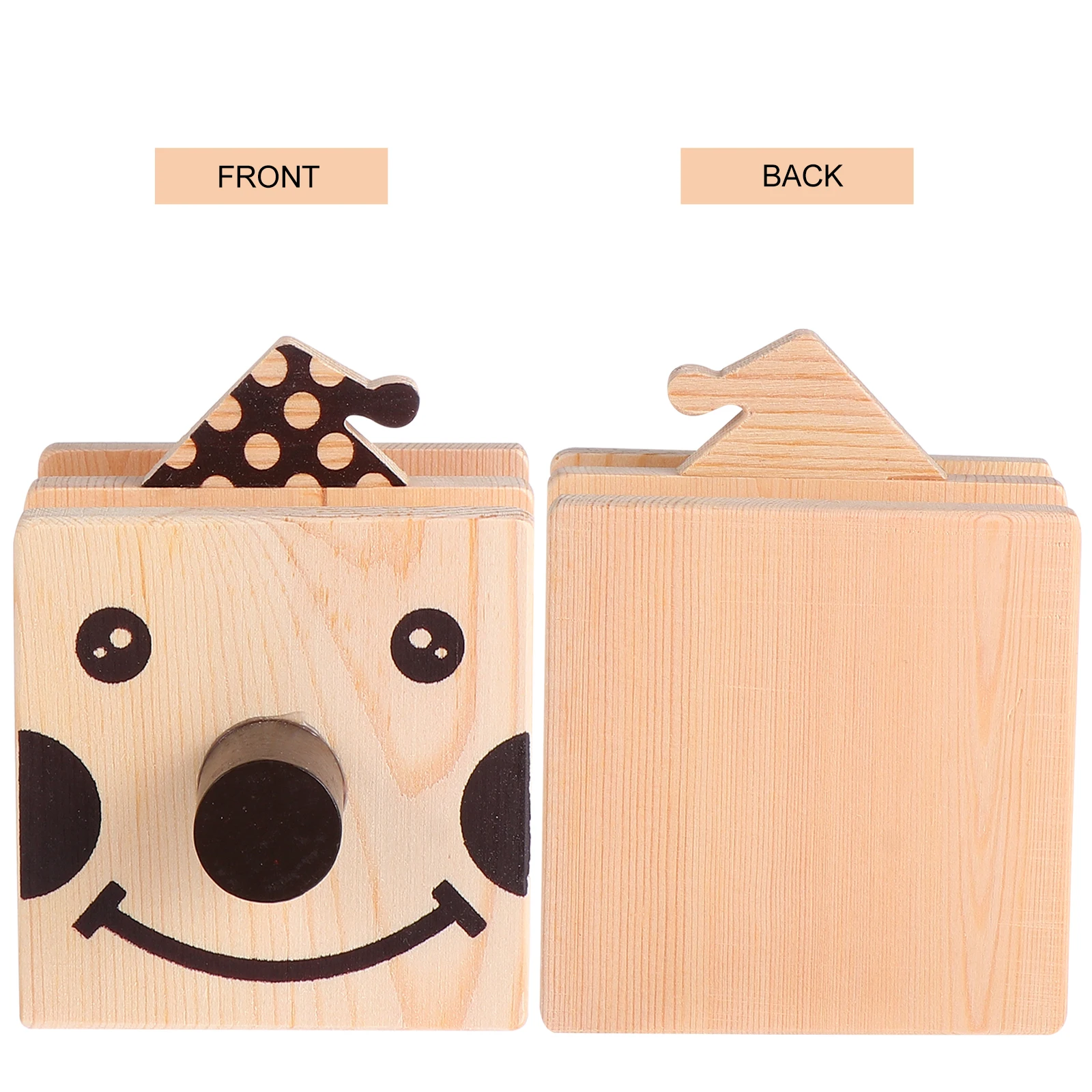 

Wooden Pencil Holder Eyeglass Holder Multifunctional Desk Organizer with Phone Holder Stationery Supplies for Home Office