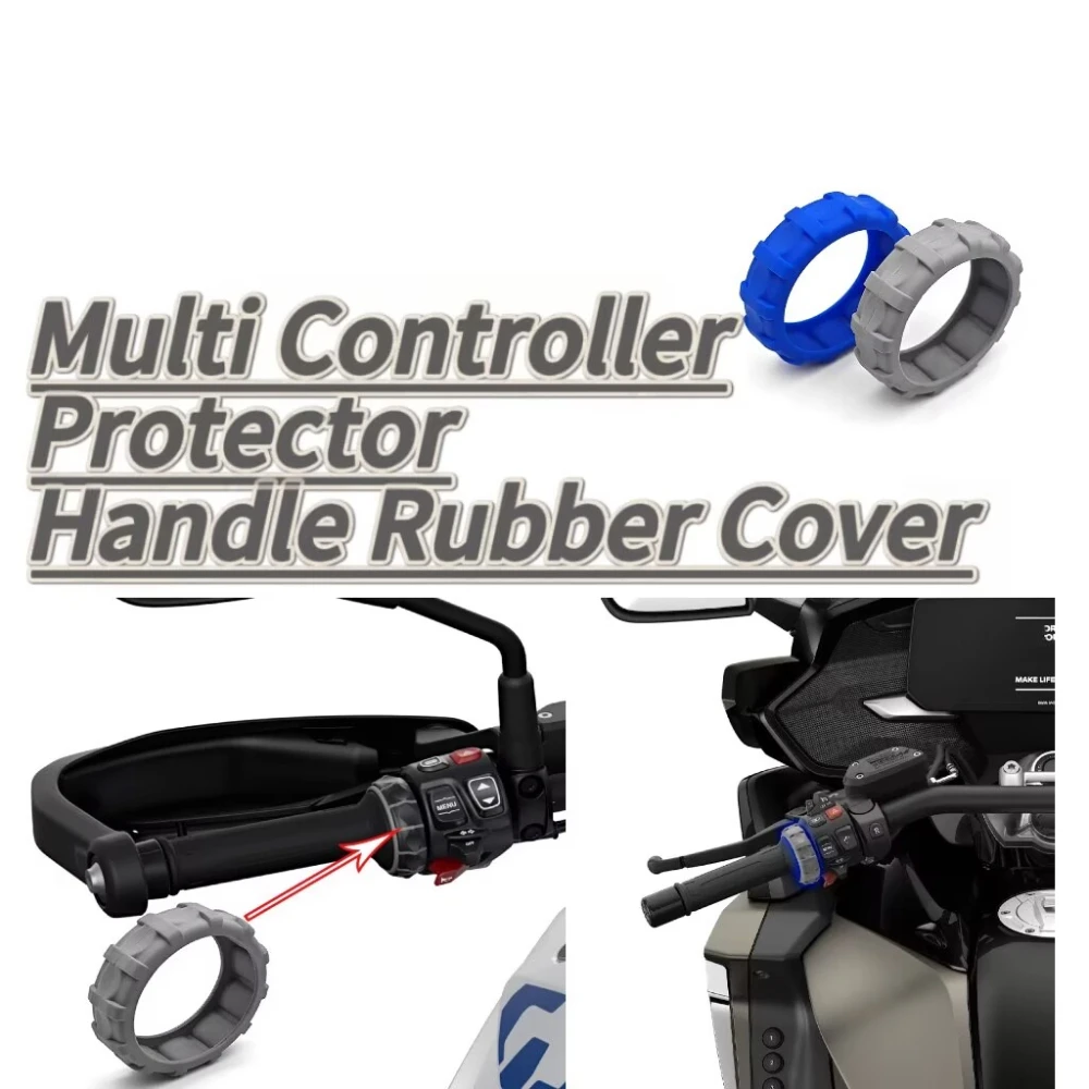 FOR BMW C400X C400GT K1600GT K1600GTL K1600B R1200R RT RS R1250R RT RS Motorcycle Handle Rubber Controller Protector Cover