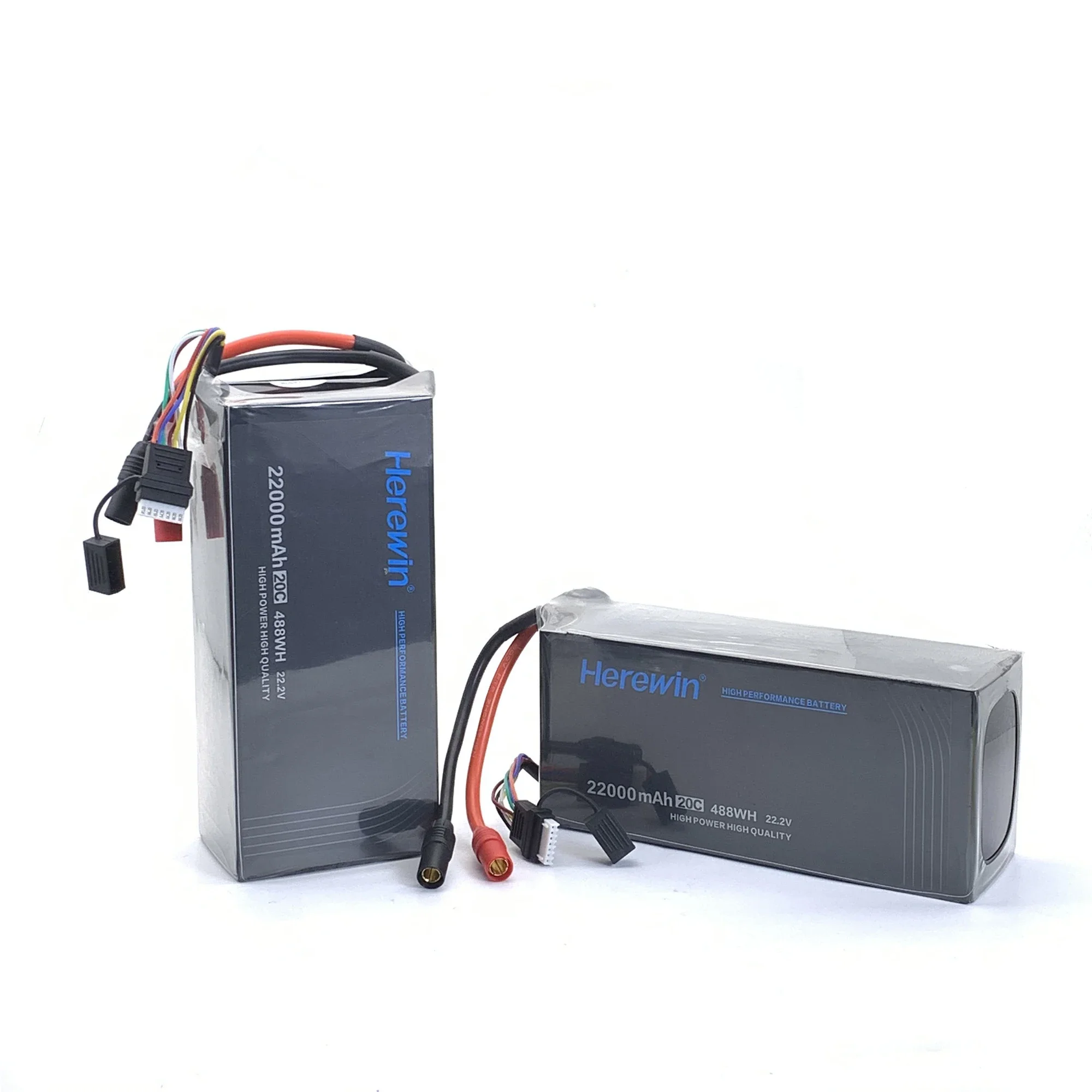 Herewin 22000mah 6S lipo Battery 22.2v 20C shaft battery Agricultural plant protection ua