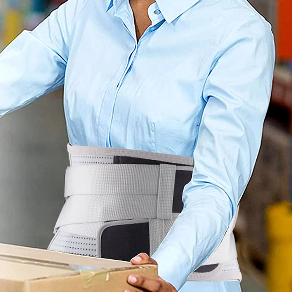 

Back Brace for Lower Back Pain Relief with Bionic Support System, Adjustable Lumbar Support Belt for Men & Women with Lumbar Pad