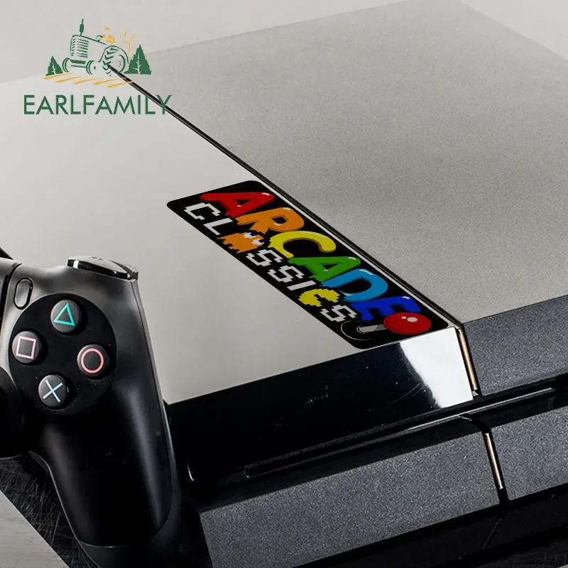 EARLFAMILY-Impermeável SUV Car Adesivos, Tag FM, Prodotto Arcade Cabinet Machine, decalques, DIY, Decoração do gabinete, 13cm x 3,9 centímetros