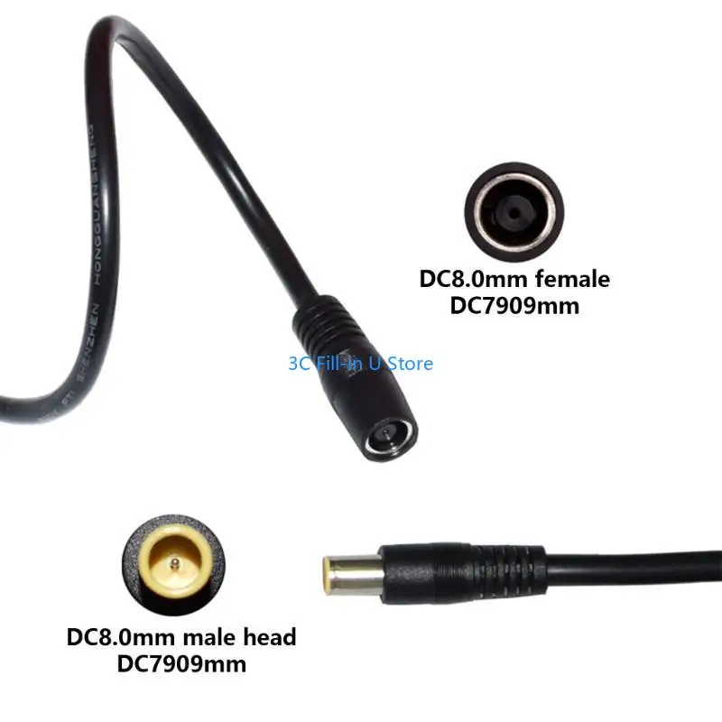 G8ta XT60 Femmina DC7.9mmx0,9 mm Cavo alimentazione femmina, 14awg cablaggio in rame per collegamenti pannello solare
