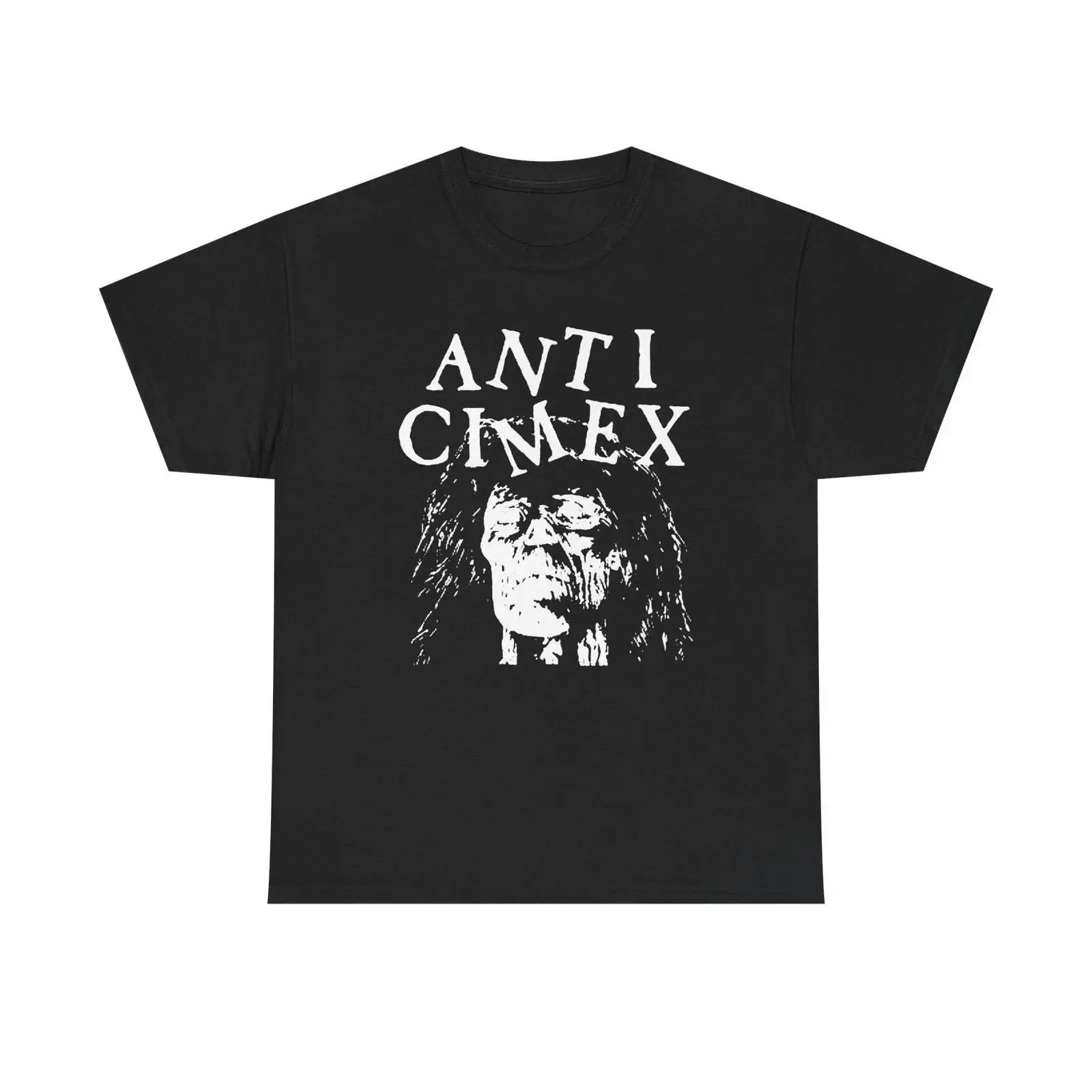 Camiseta Anti Cimex, estilo Hardcore Punk, banda retro, música underground, vintage, lavada, versátil, cómoda, para uso diario, unisex