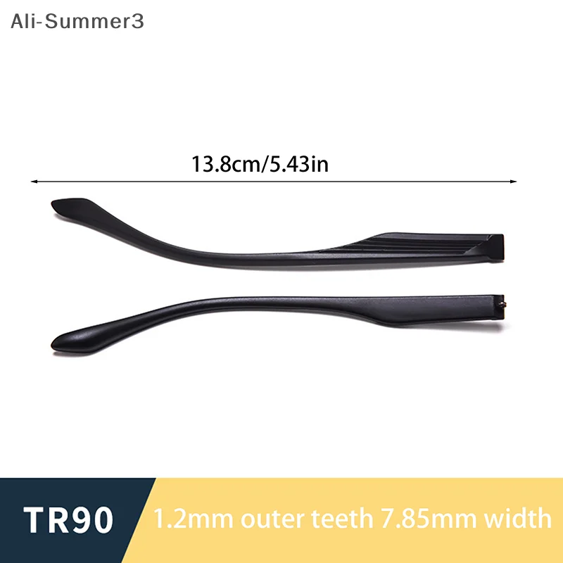 (YY) 1 زوج 2025 جديد النظارات معبد الذراع أسنان واحدة مزدوجة الأسنان TR90 النظارات استبدال الساق إصلاح النظارات اكسسوارات #5