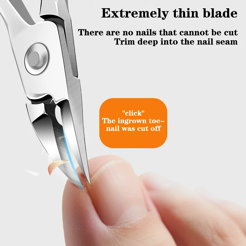 المهنية المضادة للرذاذ مائل سامسونج مسمار المقص المائل المحمولة أظافر المتقلب لبارونيشيا - أداة العناية بالأظافر