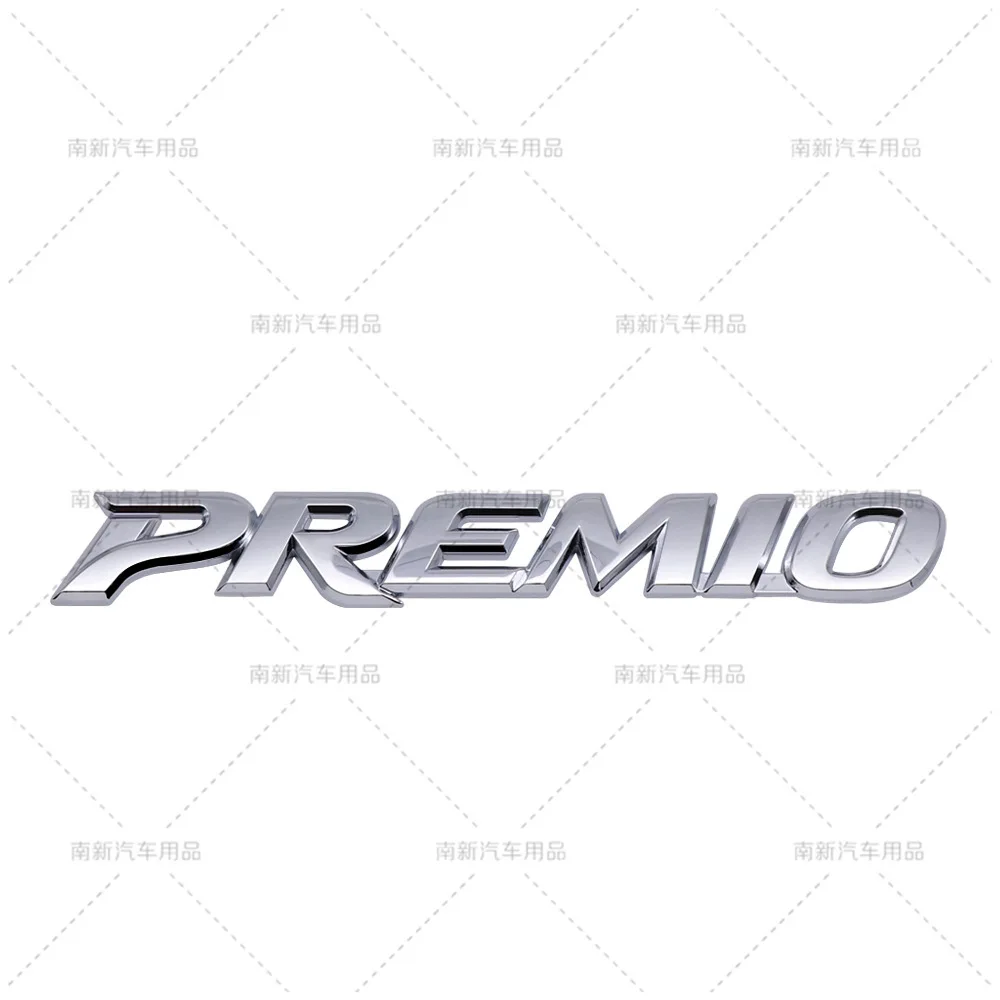 Suitable for Toyota PREMIO English modified metal badge light crown models high-end positioning upgrade and rear label labeling