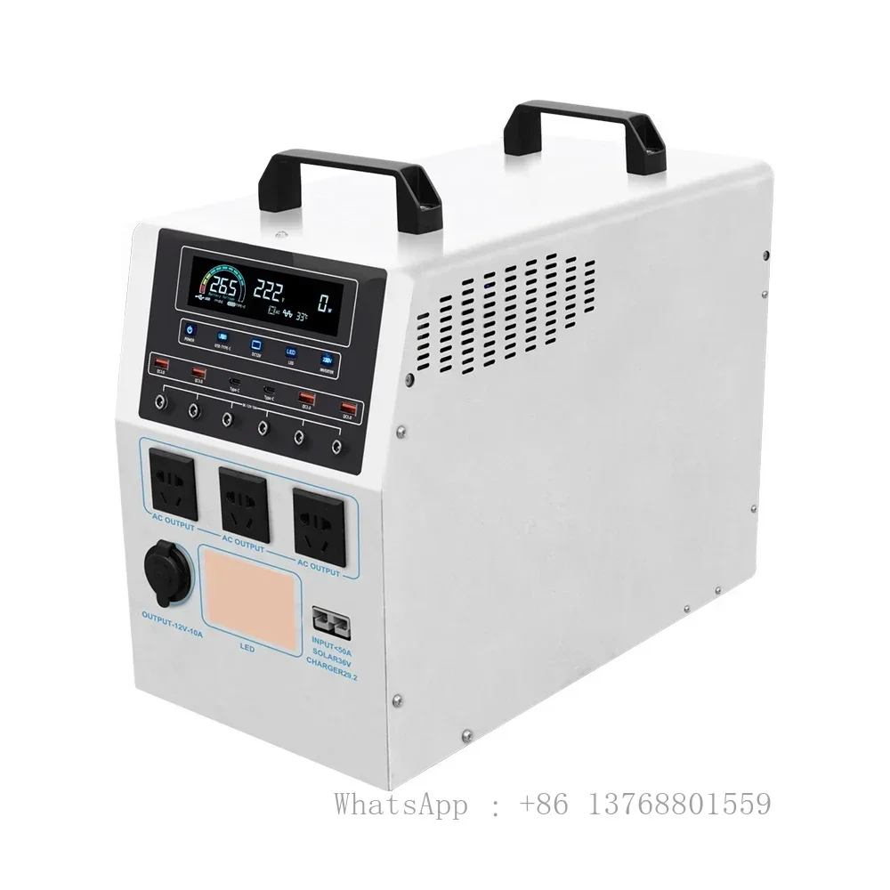 Solar Phone Charging Off Grid 2000w Panel Power Station Solar Generator Outdoor Ups Portable Power Station 500w