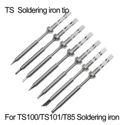 TS101/TS100/T85 Soldering Iron tips Replacement Various models of Tip Electric Soldering Iron Tip K KU I D24 BC2 C4 C1 JL02