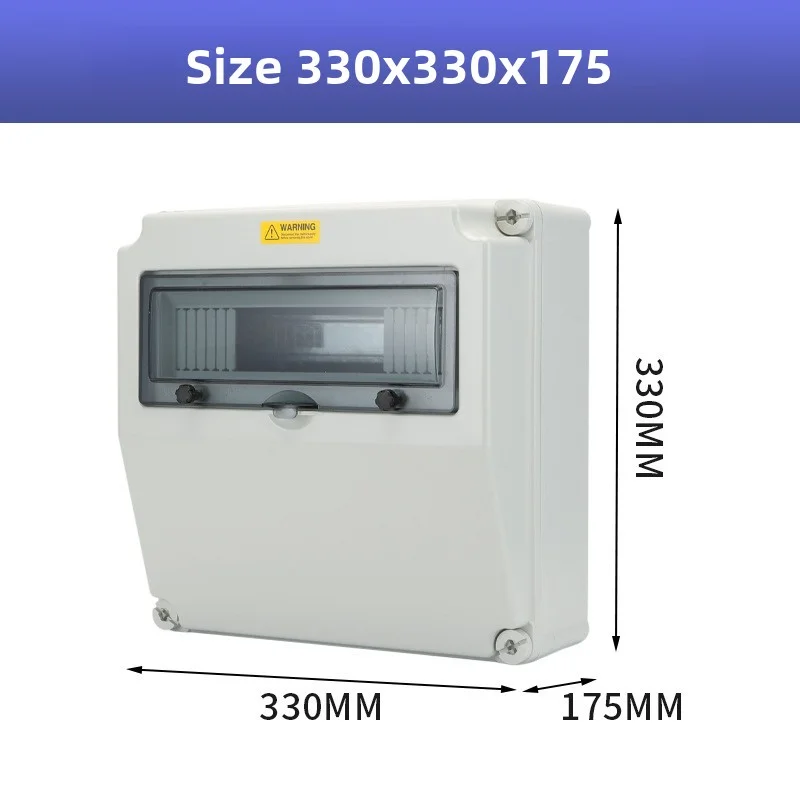 

Коробки для корпусов MCB из сплава ABSPC с защитным окном - огнестойкая прозрачная промышленная водонепроницаемая розетка для ПК