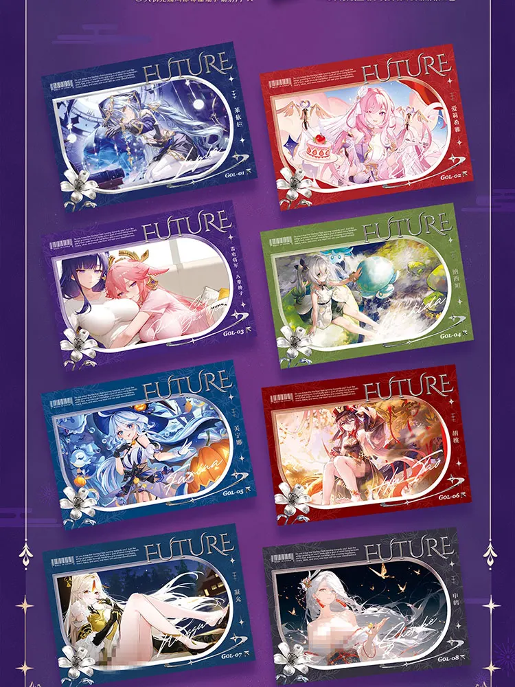 Nuovo Xin ka HuaQianYueXia Formato A5 Carta di Raccolta Storia della Dea Carta Waifu Booster Box Ccg Acg Doujin Giocattoli E Regalo del Hobby