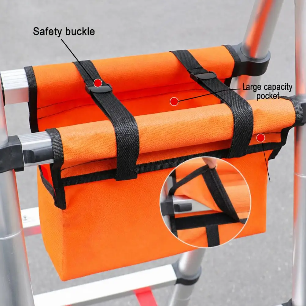 Step Ladder Organizer Bag Hands-Free Tool Holder for Attic Garage  Construction Work