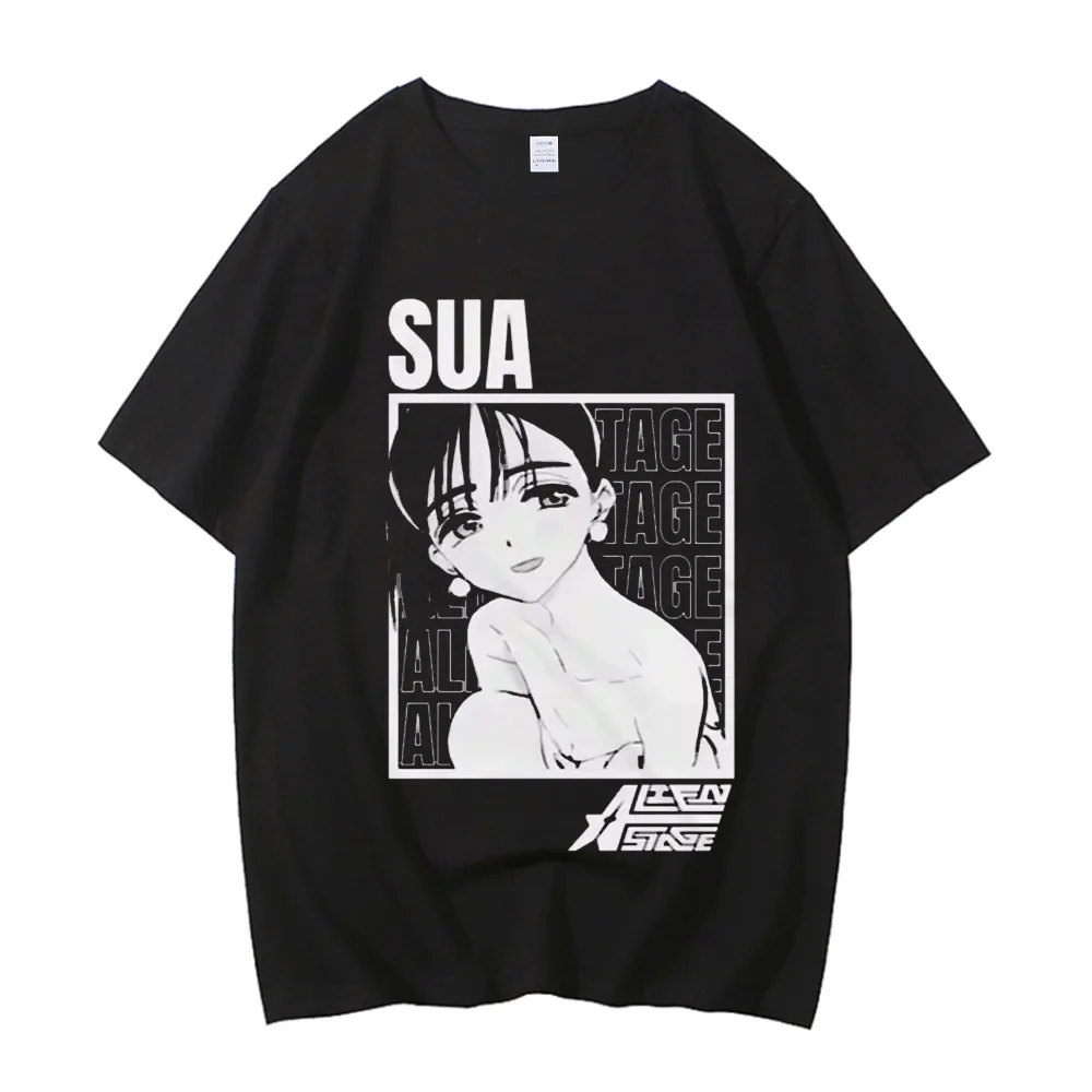 Sua Alien Stage T Shirt Vintage Streetwear Anime Tee Fanmerch ALNST Merchandise Anime Fans