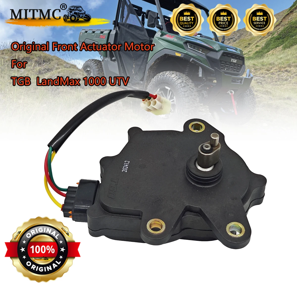 Original Front Actuator Motor For TGB LandMax 1000 UTV Front Differential Assy Servo Motor Transfer Case 911746Y 911747Y