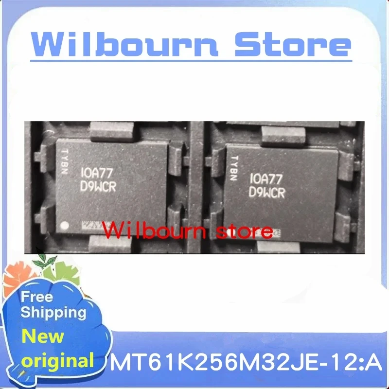 2PCS~10PCS/LOT D9WCR MT61K256M32JE-12:A BGA Mxsyuan New original