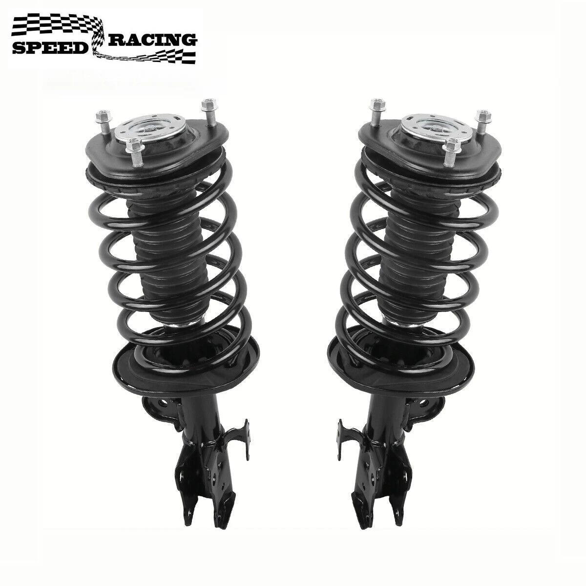 

172689 172688 Pair 2x Front Complete Struts Shocks Absorbers For 2010-2015 Toyota Prius 1.8L
