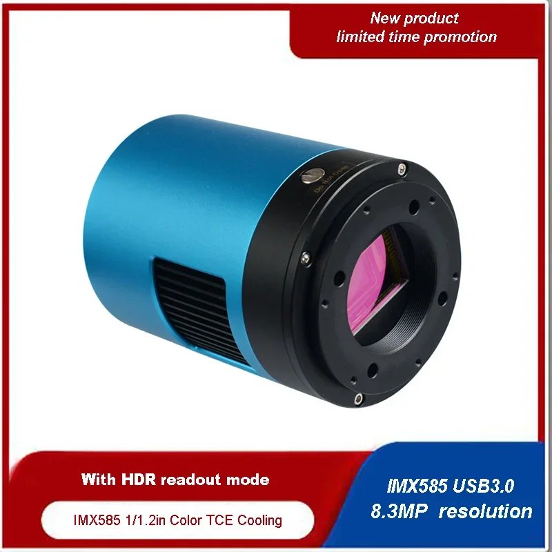 

Astronomical Telescope Astronomy 8.3Mp HDR Imx585 1/1.2" CMOS Sensor USB3.0 Color Camera With TE-Cooling ATR3CMOS08300KPA