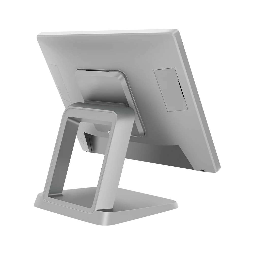 15 Inch Touch Screen POS Machine Intel i5 Windows 10 Compatible Retail POS Terminal with Aluminum Cash Register MSR Card Reader
