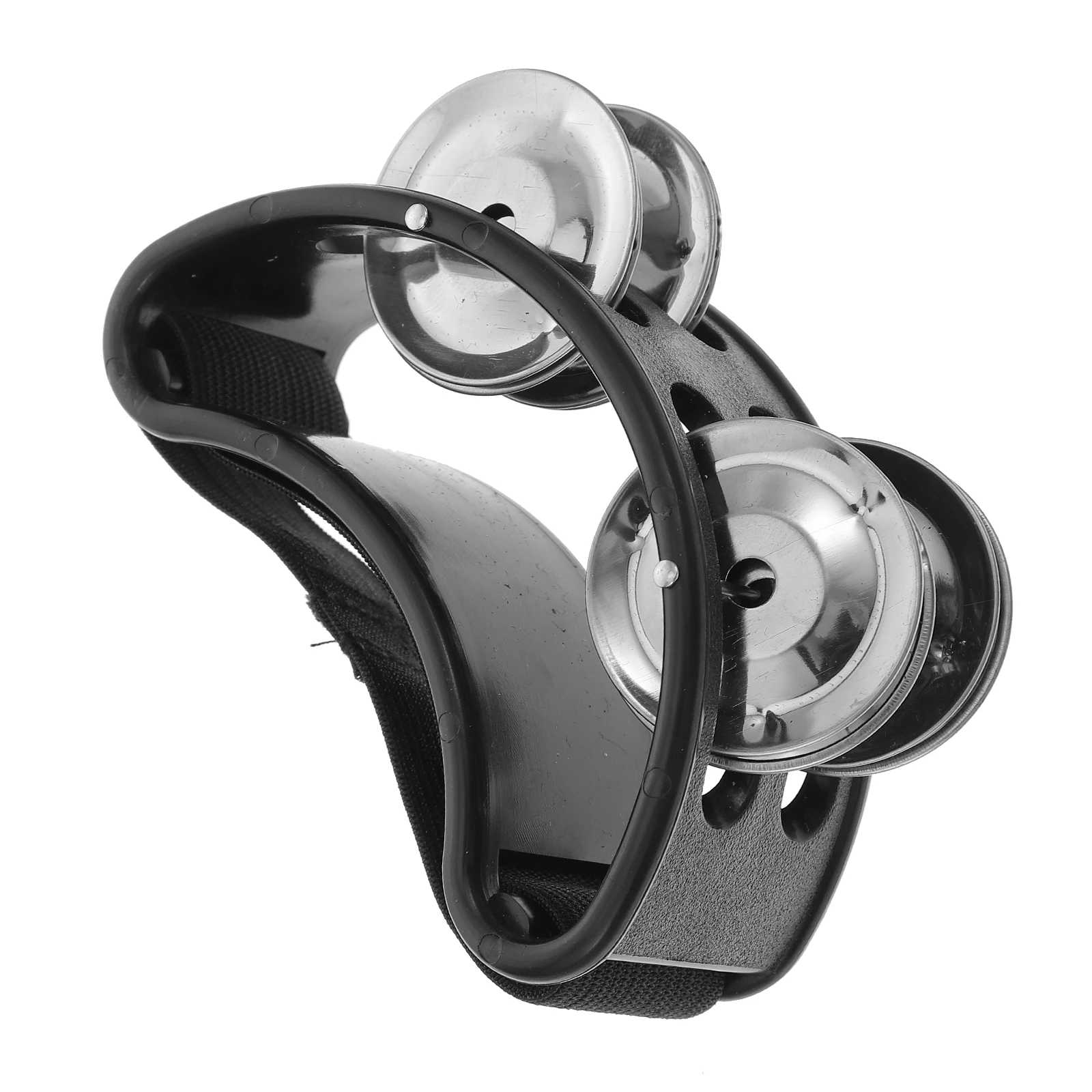 

Foot Rattle Bell Plastic Alloy Shaking Sound Musical Instrument Kids Toys Tambourines Great Gift Long Life Drumming
