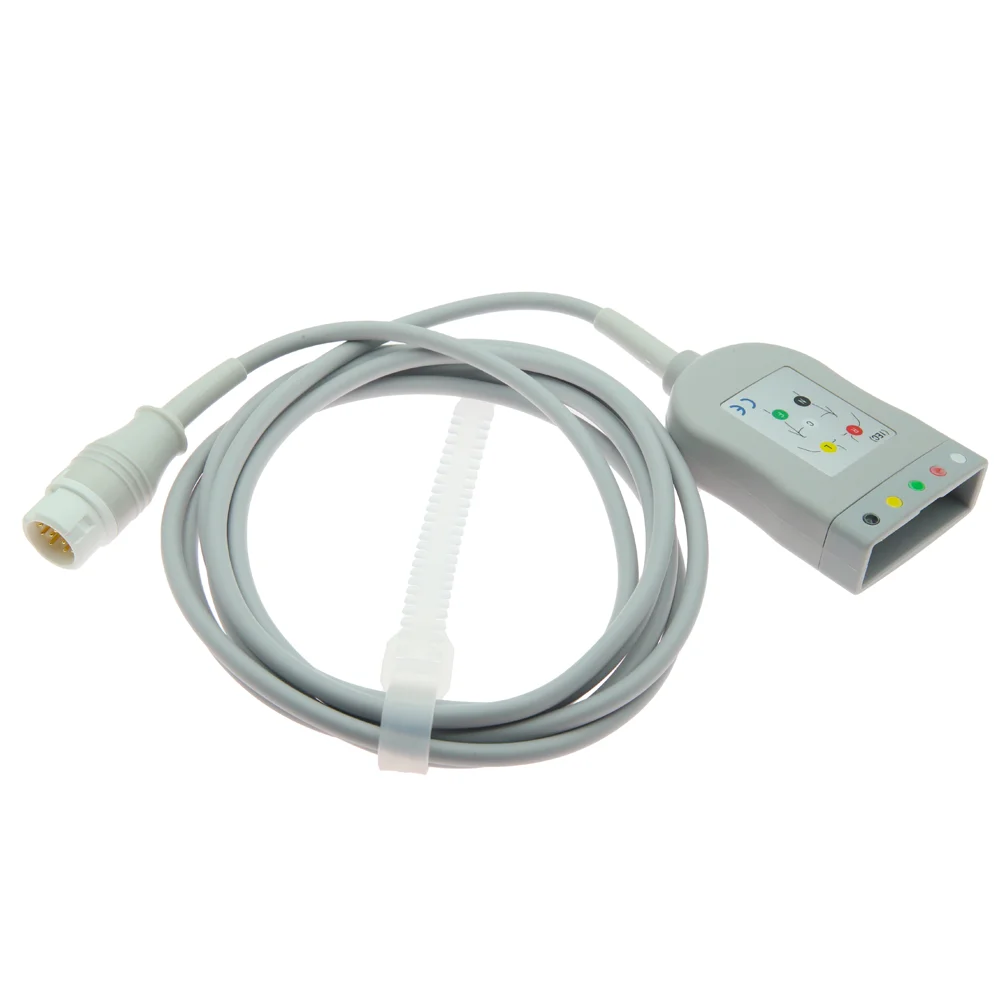 

Patient Cable Compatible Trunk Cable - M1520A for 5 Leads IEC Standard for Patient Monitors Factory Supply