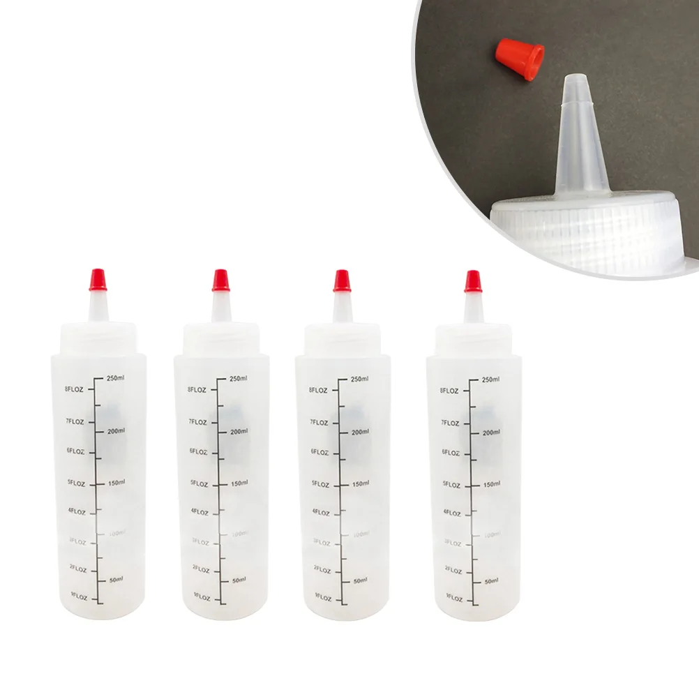 

5 шт., 250 мл, бутылка для салата, бутылки для соуса с приправой, кетчуп, горчичная, герметичная, термостойкая, легкая