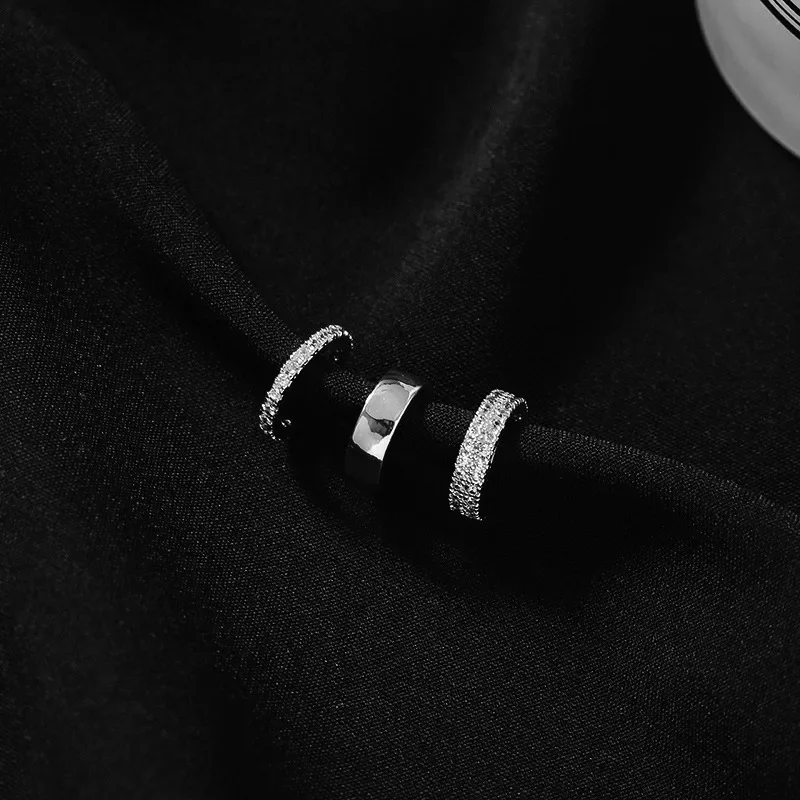 2025 neue Mode Gold Farbe Kreis Nicht-Piercing Ohr Clip Ohrringe für Frauen Mann Gefälschte Piercing Ohr Manschette Ohrringe schmuck-Set Geschenk