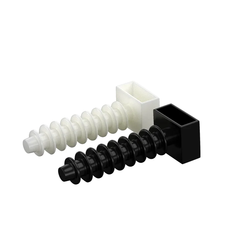 

10PCS White And Black Gecko/Saddle Type CH-6/CH-8 8mm Nylon Cable Tie Ho lder Clamp Toothed Fixed Seat for Wire Harness Managem