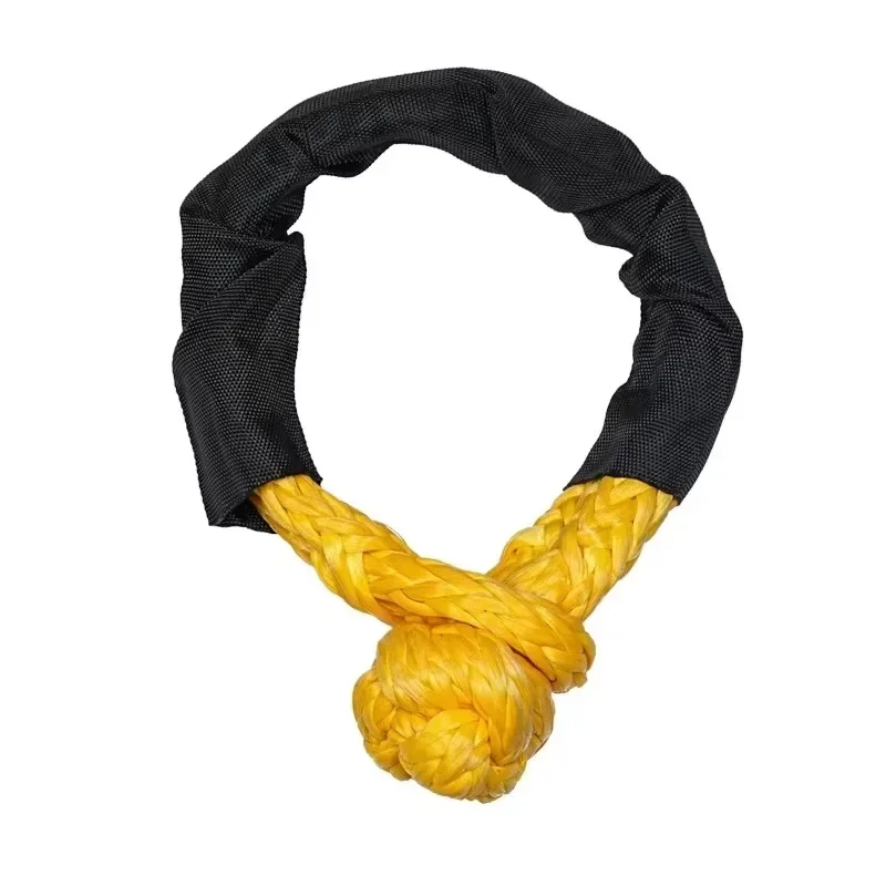 For Vehicle Recovery 19T 42,000Lbs Break Strength Synthetic Soft Shackle 1/2