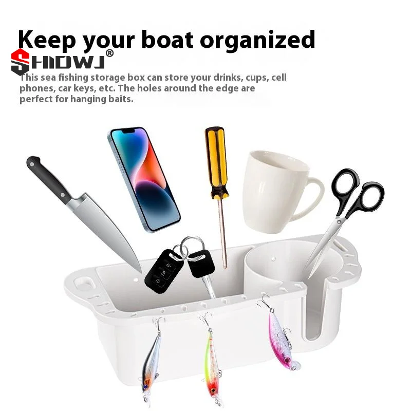 

Морской ящик для хранения, держатель для рыболовных инструментов, держатель для чашки, телефон, ящик для напитков, органайзер, лодка, яхта, понтон, рыболовный ящик