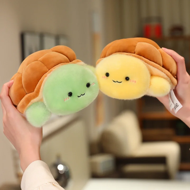

Cute Bread Tortoise Plush Toys Soft Stuffed Animal Doll Lovely Sea Animal Pillow Toys Nice Gifts